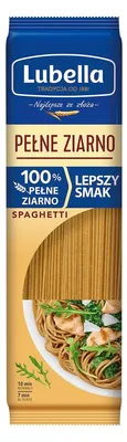 Obrázok produktu pre Makaron Lubella Spaghetti Pełnoziarnisty 400 g