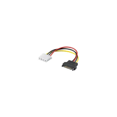 A computer cable adapter on a white background.