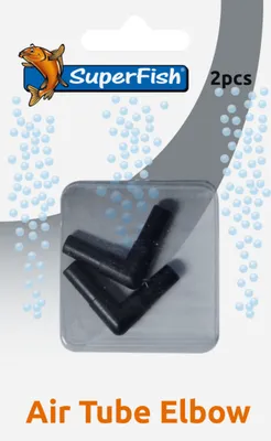 Image de Coude de tuyau d'air 2 pièces Aquarium