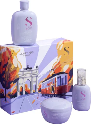Imagen del producto de Kit "Semi di Lino Smooth" para el cuidado del cabello