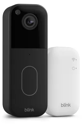 Obrázok produktu pre Videozvonček Blink so základným modulom Sync s nahrávaním od hlavy k nohám v HD čiernej farbe