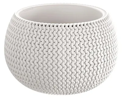 Zdjęcie produktu dla Osłona na doniczkę SPLOFY BOWL 2w1 plastikowa matowa d29x19cm