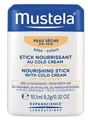 Immagine prodotto di Mustela Stick nutriente con crema fredda 9,2 g (9,2 g)