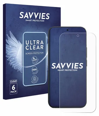 Produktbild von 6x Für Vivo V70 Schutzfolie Savvies Displayschutz Display Schutz Folie Klar Transparent