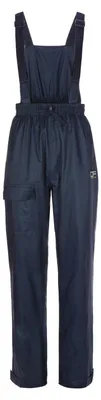 Produktbild von Dry Fashion Herren Regenhose Segelhose - Leichte Regenlatzhose Überziehhose Wasserdicht Winddicht Atmungsaktiv in Navy Größe S