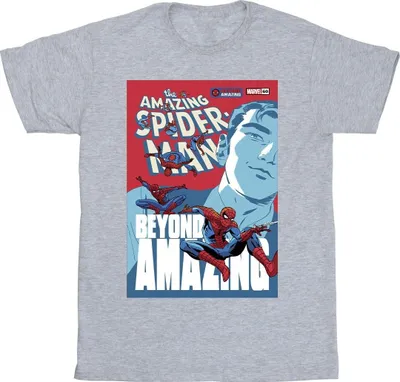 Produktbild von Marvel - "Beyond Amazing" T-Shirt für Herren BI45492 (S) (Grau)