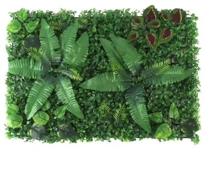 Immagine prodotto di Decorazione murale verde con pannello di piante artificiali