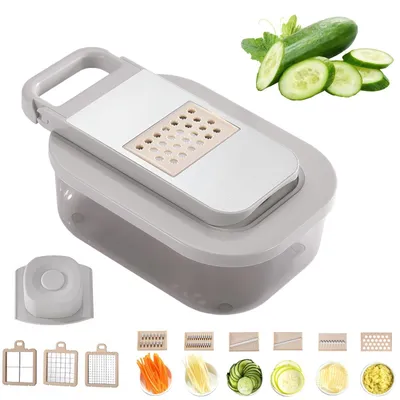 Imagen del producto de Solidchoice: Cortador multifuncional de verduras para la cocina, 10 en 1