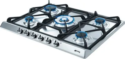 Produktbild von Smeg Classica Se70sgh-5 70- Gasherd 75 Cm Silber  Silber One Size