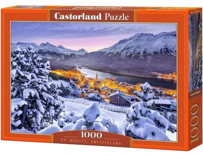 Produktbild von CASTORLAND Puzzle St. Moritz, Schweden 1000 dlks