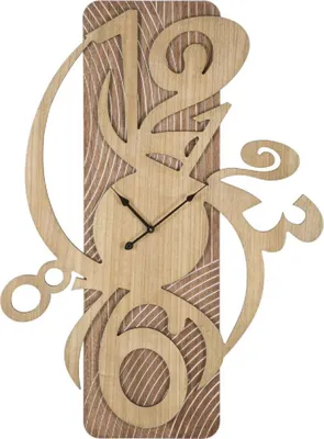 Image de Horloge murale Wolly Nature de Mauro Ferretti, 70 x 4,4 x 93 cm