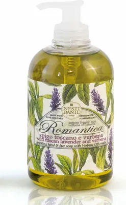 Obrázek produktu pro Nesti Dante Romantica Wild Tuscan Lavender &Verbena Flüssigseife 500 ml
