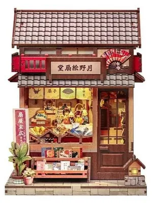 Immagine prodotto di Casa in miniatura fai-da-te Tsukino Eogi-dou con LED