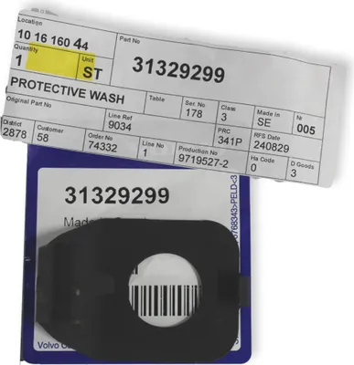 Produktbild von VOLVO V40 V40CC vordere Querlenkerbolzen Unterlegscheibe OE 31329299