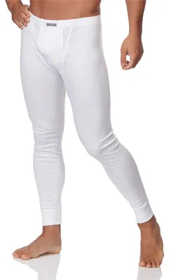 Image de Caleçon long Timone pour homme (blanc, taille M)