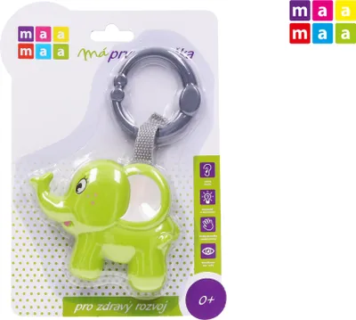 Produktbild von Maamaa Rassel Elefant 21,5 cm