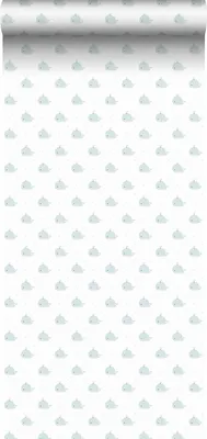 Zdjęcie produktu dla Sanders & Sanders Tapeta  szaro zielonymIbiałym - 640564 - 53 cm x 10 m