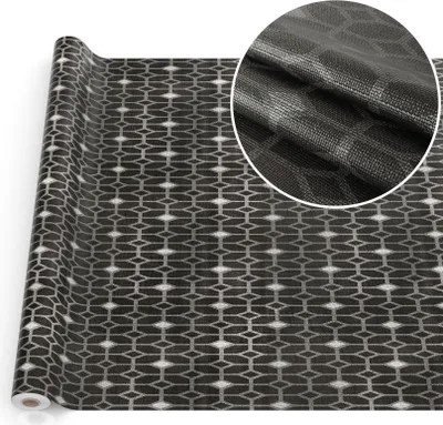 Produktbild von Tischdecke Wachstuch Premium Ornamente Grau Robust Wasserabweisend Breite 140 cm Länge 2000 cm