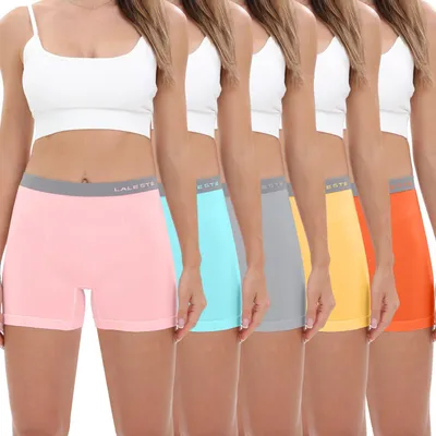 Immagine prodotto di LALESTE, boxer da uomo in cotone, con cavallo di 7,6 cm, biancheria intima da uomo, modello slip