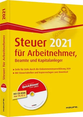 Produktbild von Dittmann, W: Steuer 2021 für Arbeitnehmer/ inkl. CD-ROM