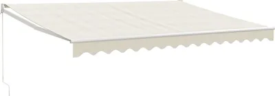 Immagine prodotto di Tenda da sole retrattile vidaXL color crema, 4,5 x 3 m, in tessuto e alluminio