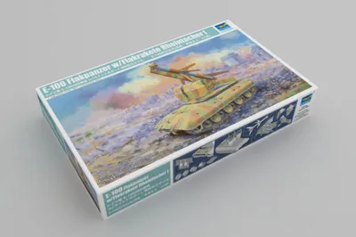 Immagine prodotto di Carro armato antiaereo E-100 con missile antiaereo Rheintocher I / 1:35