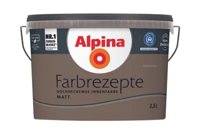 Produktbild von Alpina Farbrezepte Sanfte Erde matt 2,5 Liter