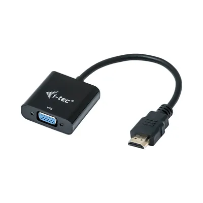 Immagine prodotto di i-tec HDMI2VGAADA cavo e adattatore video 0,15 m HDMI VGA Nero
