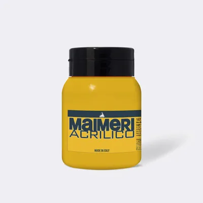 Produktbild von Acrylfarbe MAIMERI Acrilico 500 ml - Hellgold