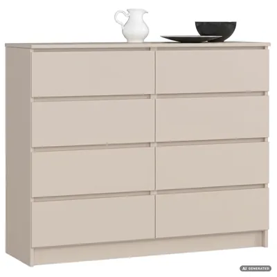 Immagine prodotto di Comò K120 Cashmere 120 cm 8 cassetti 120x40x99 cm