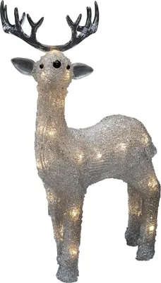 Immagine prodotto di Busto illuminato natalizio in plastica per esterni