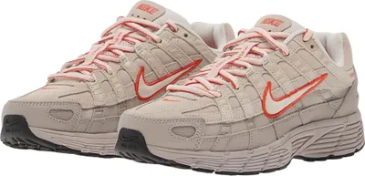 Produktbild von Nike P-6000 Herren Sneaker – Sportlicher Freizeitschuh mit Air-Dämpfung in Grau, Beige, Rot