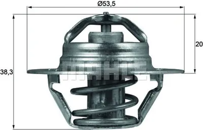 Produktbild von Behr Thermot-Tronik Thermostat, Kühlmittel  Tx 88 88D