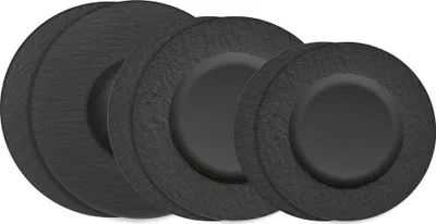 Produktbild von Villeroy & Boch Manufacture Rock Tellerset 6tlg
