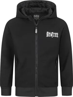 Produktbild von Kinder Trainingsanzug mit Kapuze HACKBERRY JUNIOR Black/White 128 BENLEE