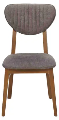 Produktbild von Brauner Holzstuhl Designer Polsterstühle  Esszimmer Sitzmöbel