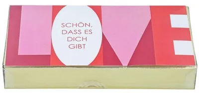 Produktbild von Confiserie Rabbel Pralinenmischung 'Schön, dass es dich gibt' 75g