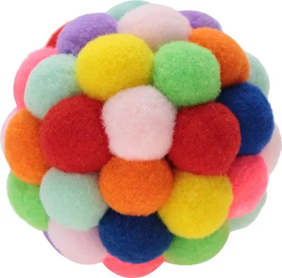 Produktbild von Haustier Buntes Plüschspielzeug spielen Ballhund Welpe Katze Übung Interaktives Trainingstool l