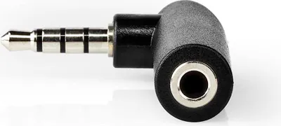 Immagine prodotto di Nedis CAGB22980BK scambiatore di genere per cavi da 3,5 mm Nero