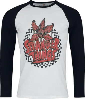 Produktbild von Stranger Things - Checkered Circle Ls - T-Shirt