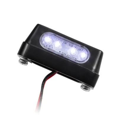 Image de Eclairage de plaque d'immatriculation LED Zest noir