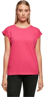 Produktbild von Build Your Brand Damen T-Shirt Ladies Extended Shoulder Tee, lang geschnittenes