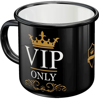 Zdjęcie produktu dla Kubek Emaliowany Vip Only