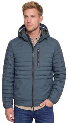 Produktbild von Camel Active gesteppte Übergangsjacke blau mit Brusttasche