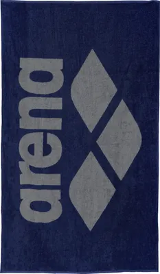 Obrázek produktu pro Arena osuška 150cm x 90cm sportovní osuška logo osuška bazén měkká osuška, Položka:-750 námořnická / šedá, přesná barva:modrá