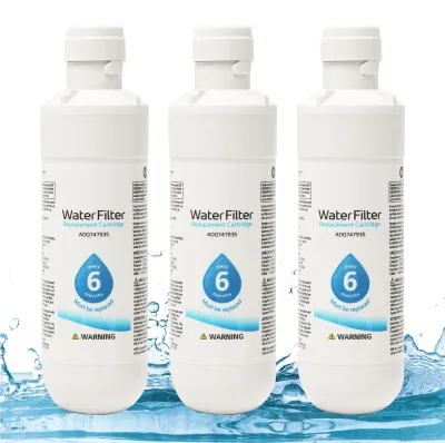 Kühlschrank-Wasserfilter 3 Stück für LT1000P, Aktivkohle