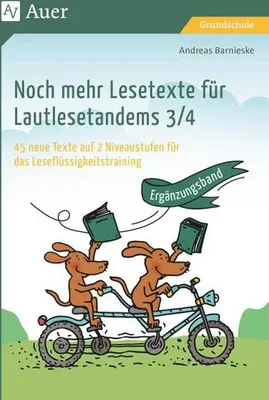 Produktbild von Noch mehr Lesetexte für Lautlesetandems 3/4