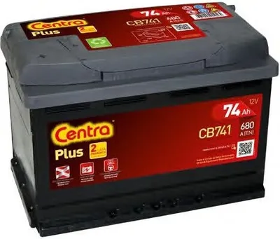 Produktbild von CENTRA Plus Starterbatterie 12V 74Ah 680A/EN L3 Batterie