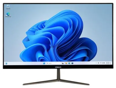 Imagen del producto de UMAX All-in-One U-One 24AT Pro / Pantalla de 23,8" IPS / Resolución 1920x1080 / Procesador N150 / 8GB de RAM / SSD de 256GB / HDMI / 3 puertos USB 3.0 / 2 puertos USB 2.0 / Sistema operativo Windows 11 Pro / Color