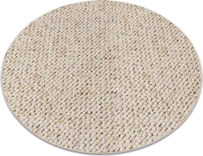 Obrázok produktu pre Koberec - okrúhly CASABLANCA krémovo biely kruh OBVOD 150 cm